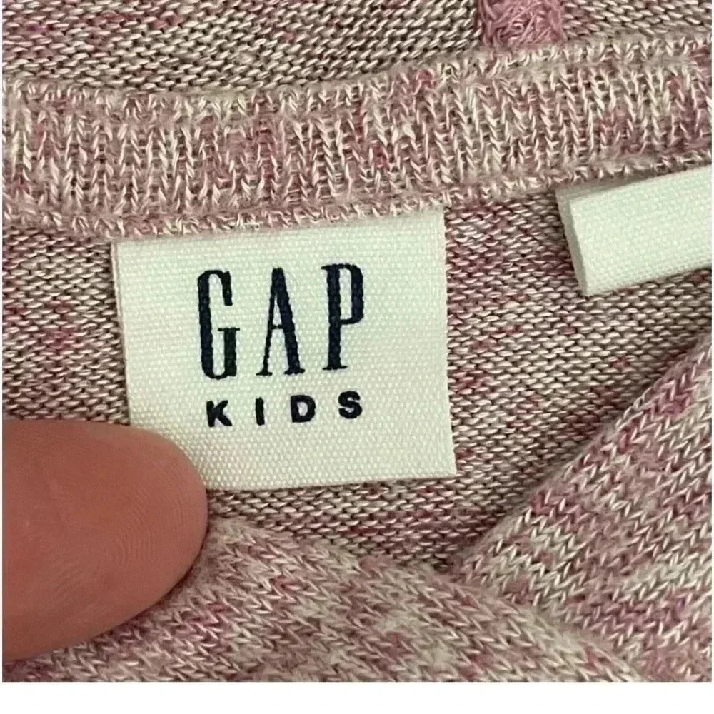 Gap Girls Heather Pink Long Sleeves Hooded Top and Bottom Set SZ S # 1084
